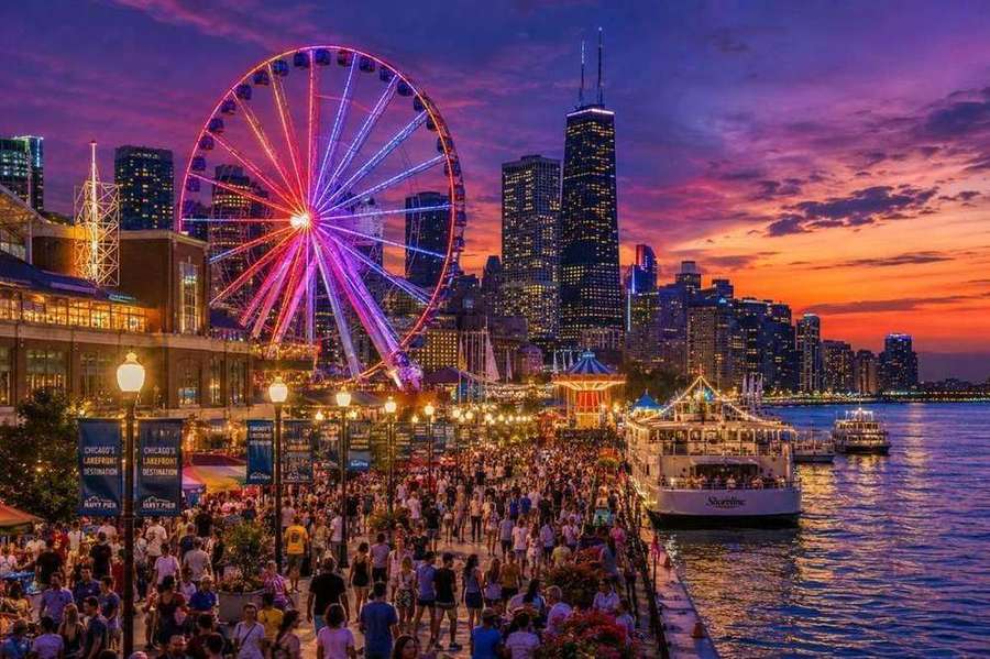Chicago's Festival Summer, Mapped