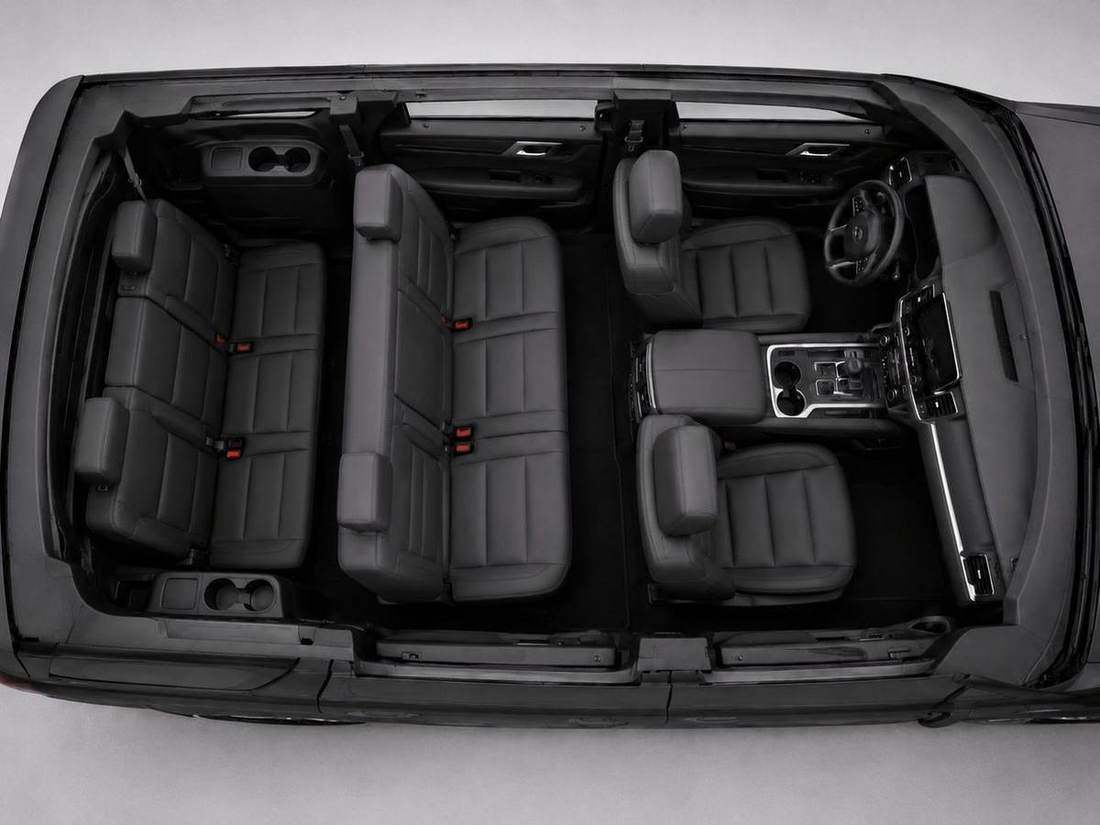 Koast Business SUV — Seat map