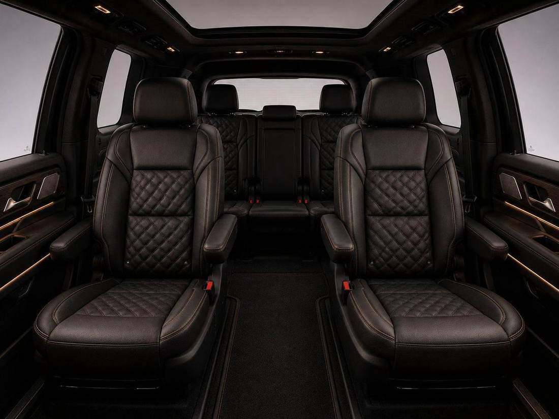 Koast First-Class SUV — Captain seats