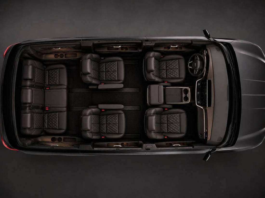 Koast First-Class SUV — Seat map